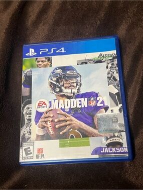 Madden NFL 21 (PS4) Video Game - Purple